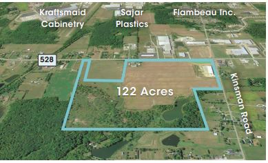 Aerial view of Bonner Industrial Park II